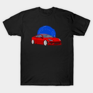 Red Toyota Celica gts T-Shirt